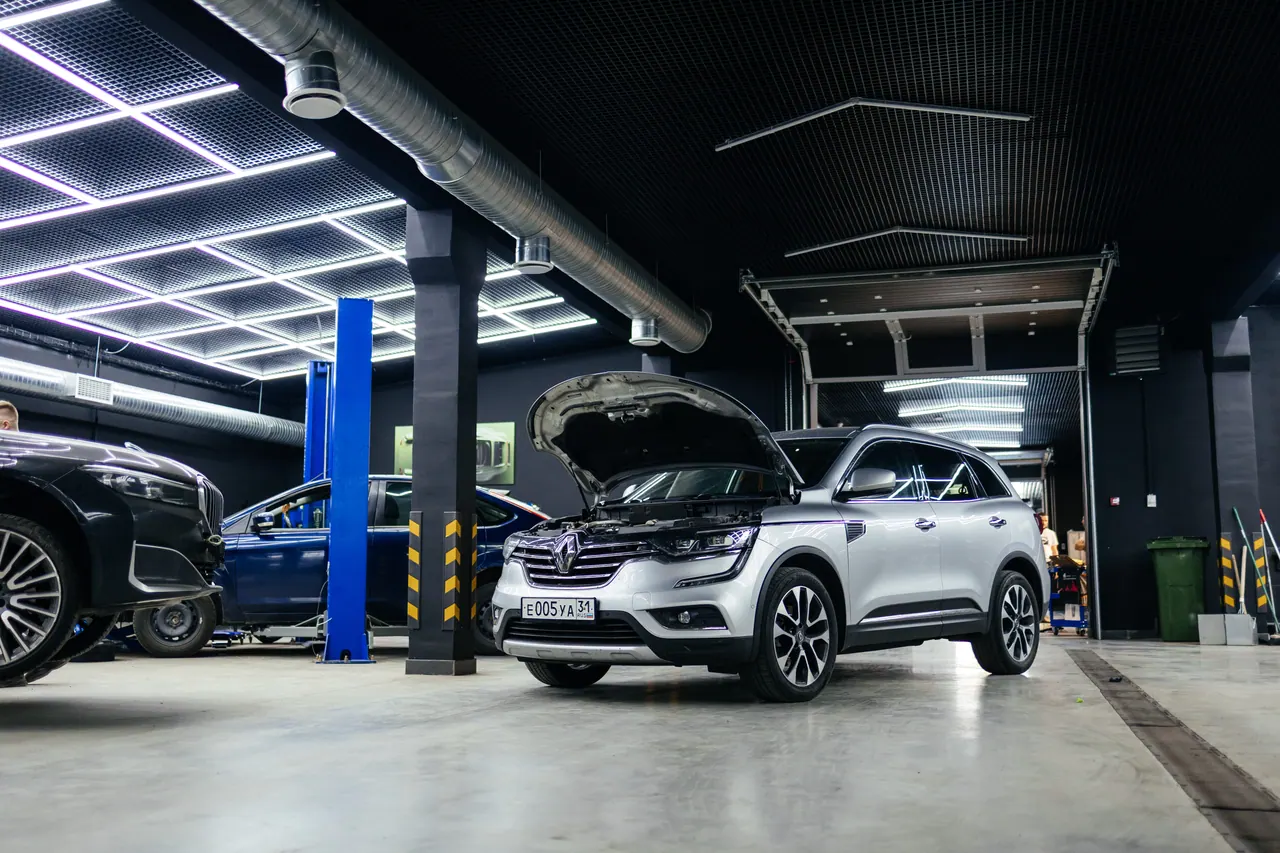 Автомобиль в техническом центре EuroAutoPro